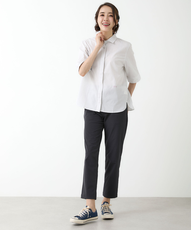 ストライプ柄 デザイン ブラウス