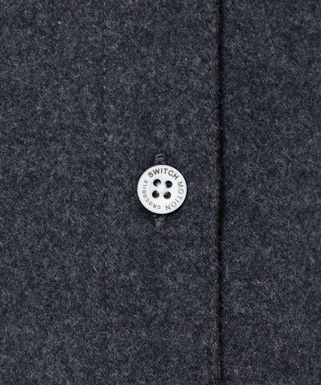 フランネル コットン ブラウス