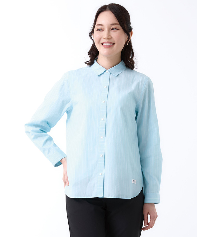 ワニ ドビー ジャカード ブラウス