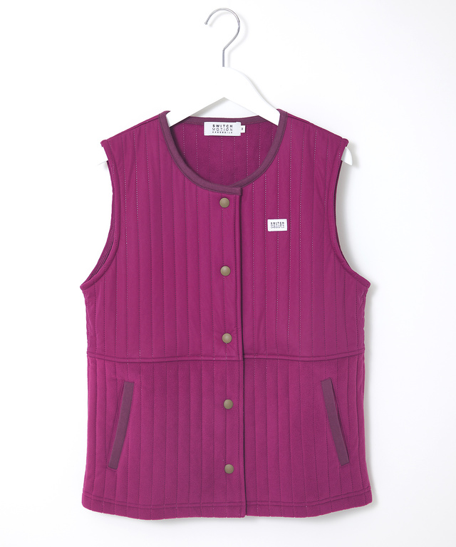 裏起毛 ピンソニック ベスト