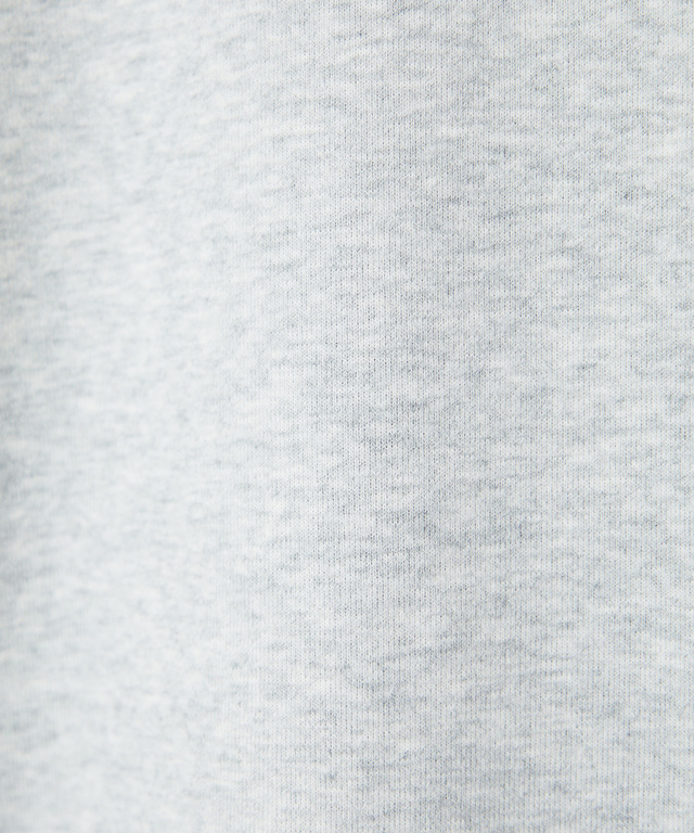 ロゴワッペン ノーカラー カーディガン