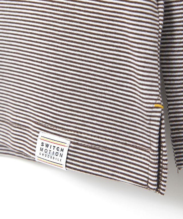 クルーネック ポケット カットソー【ウガンダオーガニックコットン】