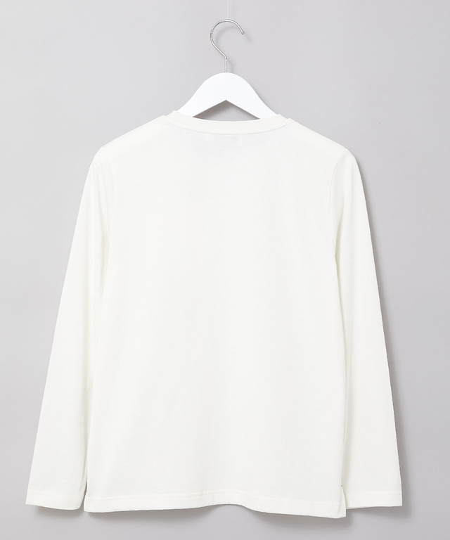 クルーネック ポケット カットソー【ウガンダオーガニックコットン】