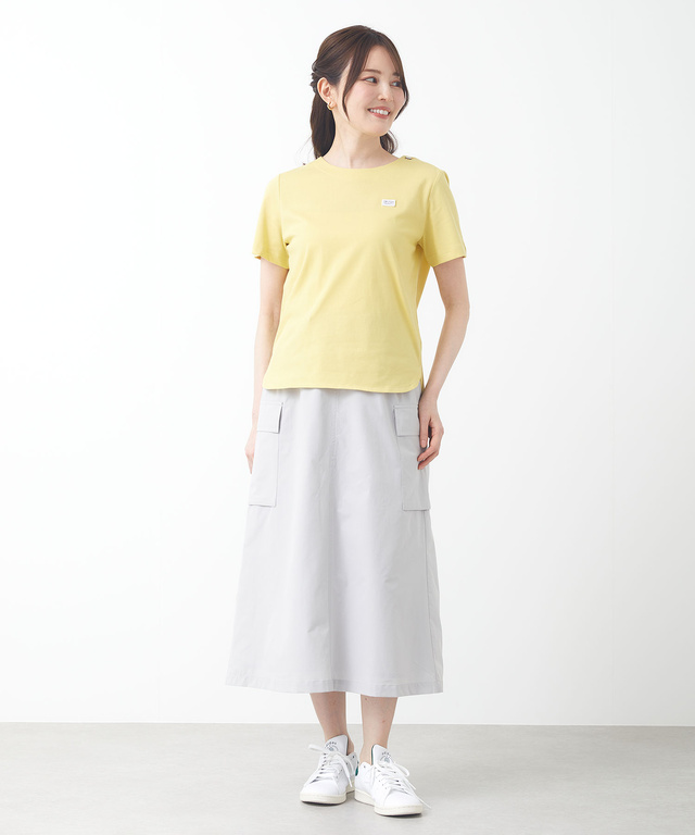 バックタック 無地 Tシャツ【吸汗速乾】