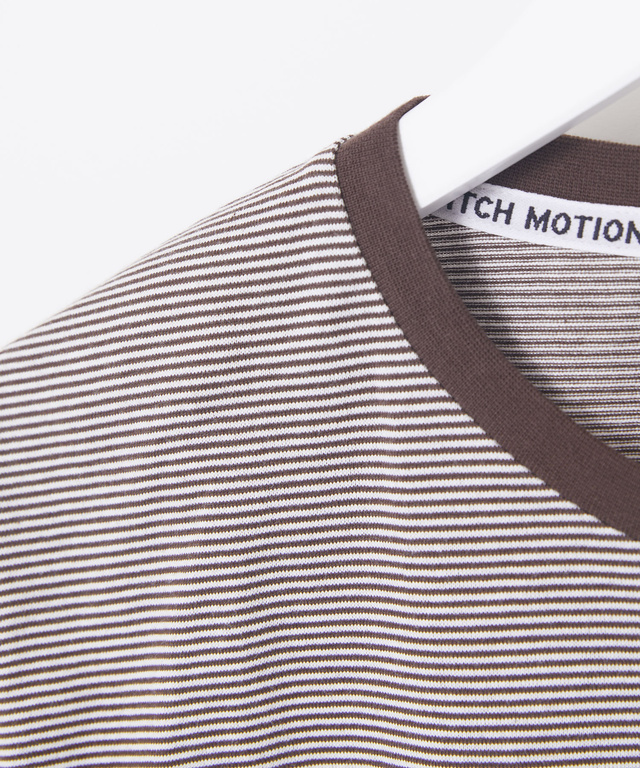 クルーネック プリント Tシャツ【ウガンダオーガニックコットン】