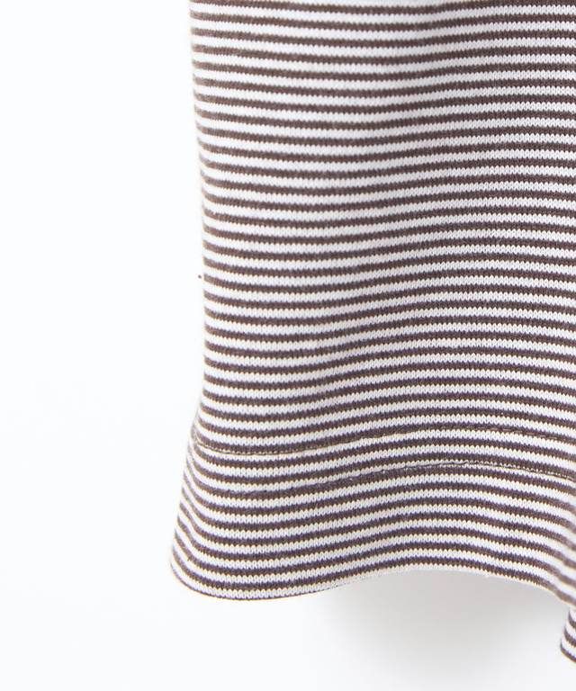 クルーネック プリント Tシャツ【ウガンダオーガニックコットン】