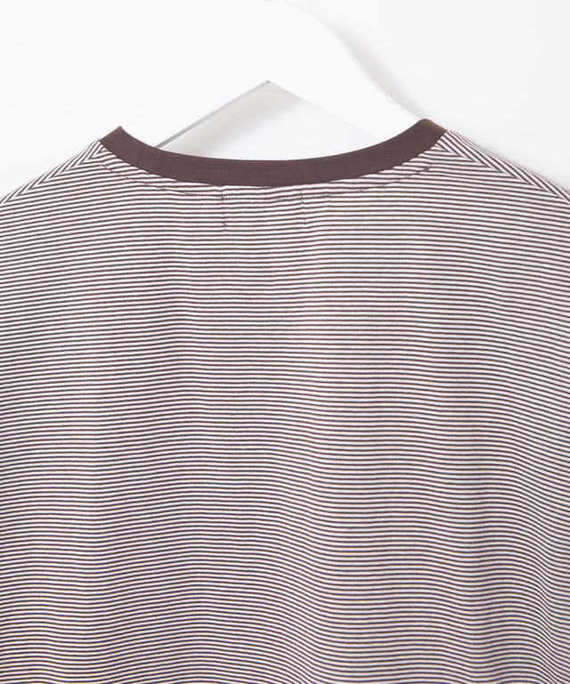 クルーネック プリント Tシャツ【ウガンダオーガニックコットン】