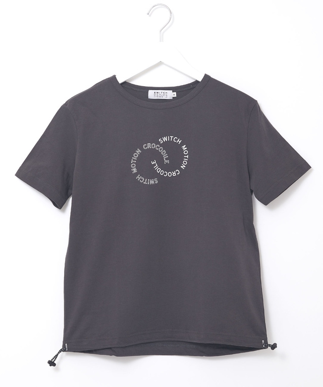 ロゴリング プリント Tシャツ