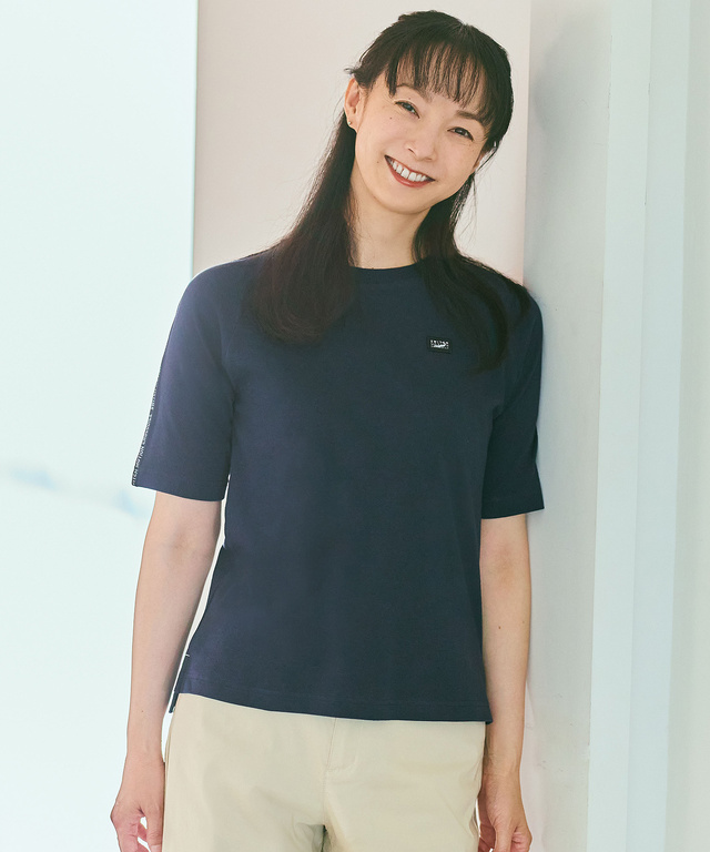 ラグランスリーブ カットソー【接触冷感】