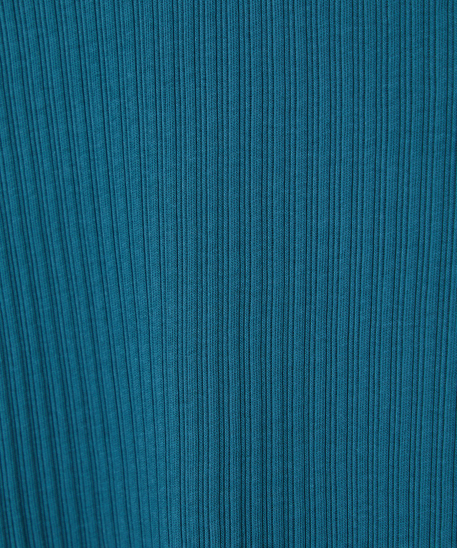 地柄 5分袖 カットソー