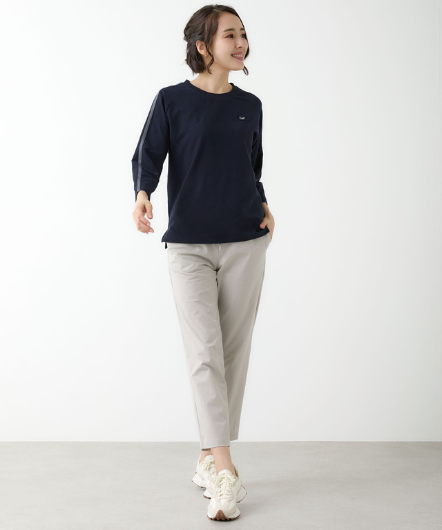 裏毛 七分袖 カットソー