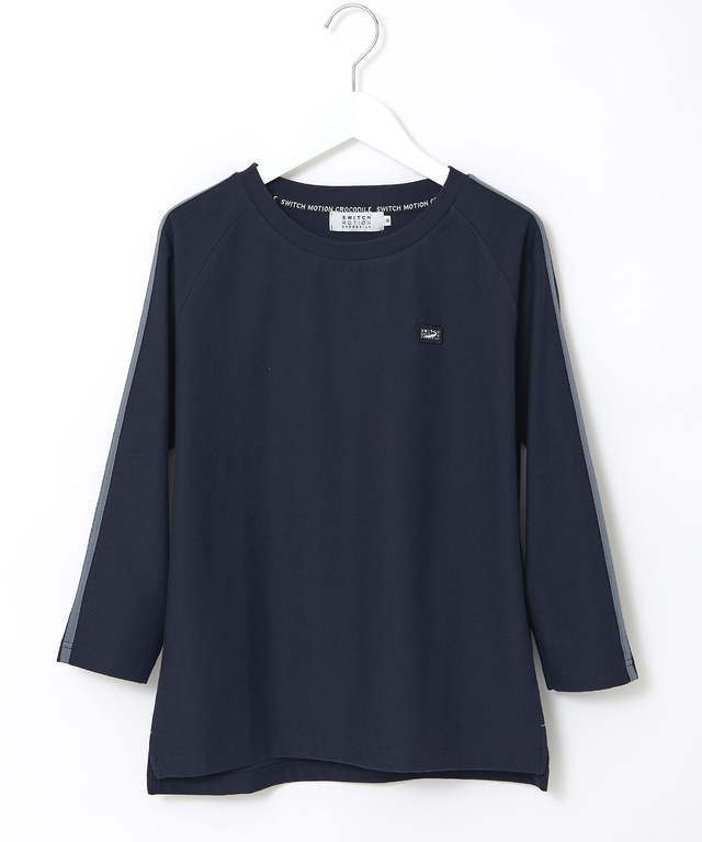 裏毛 七分袖 カットソー