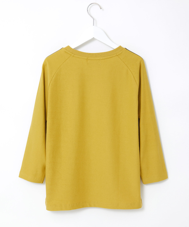 裏毛 七分袖 カットソー