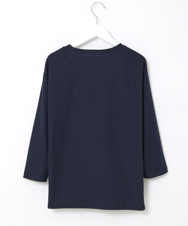 裏毛 七分袖 カットソー