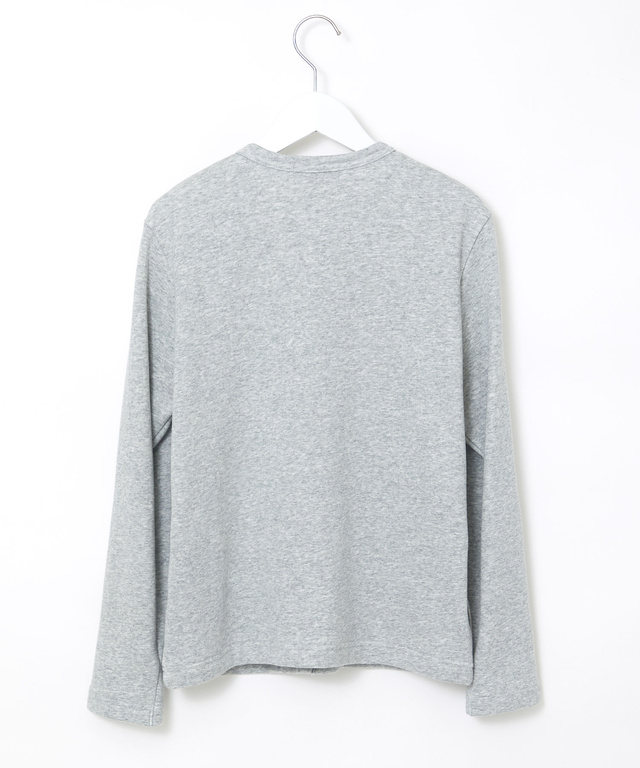 裏起毛 スナップボタン カーディガン