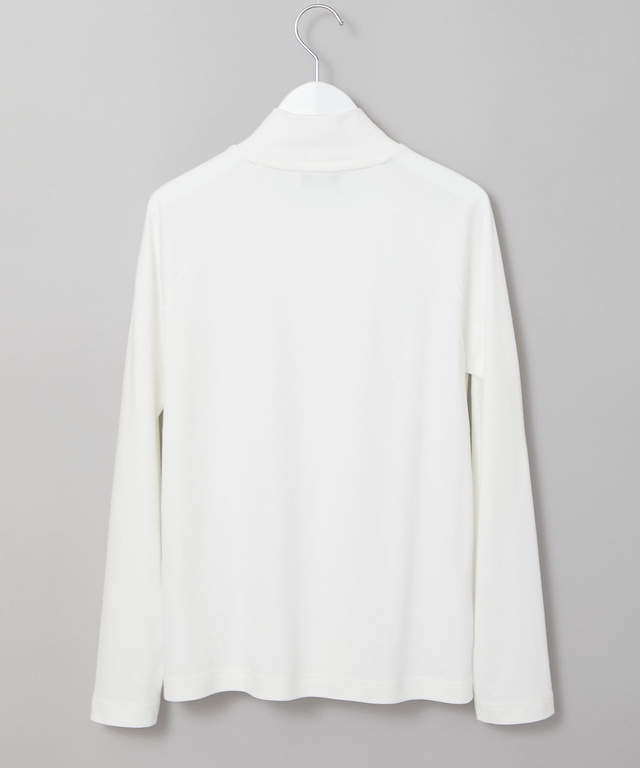 スムース ハイネック カットソー 【ウガンダ オーガニック コットン】