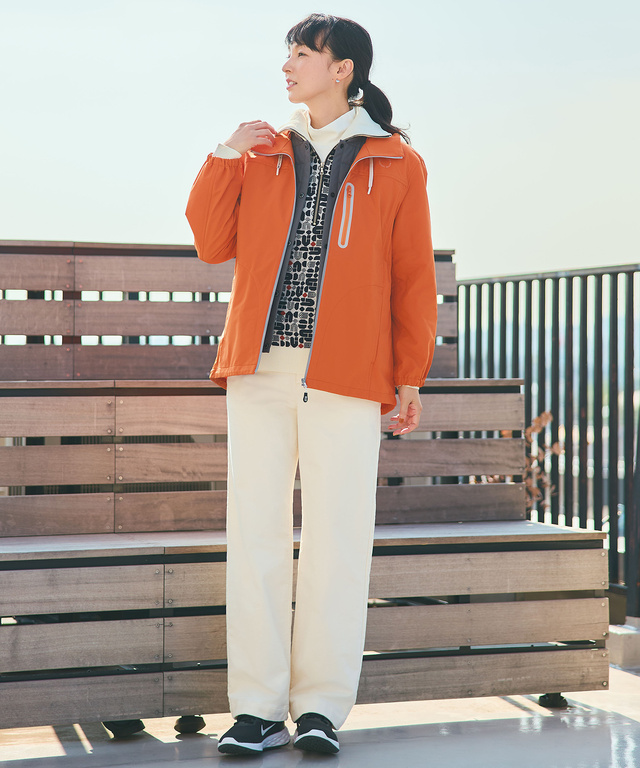 スムース ハイネック カットソー 【ウガンダ オーガニック コットン】