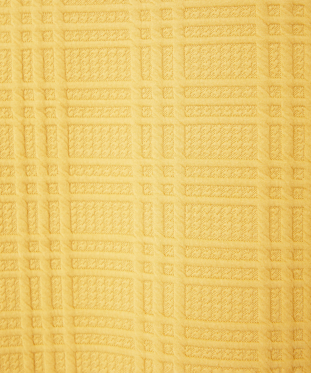 ブリスター チェック柄 トレーナー