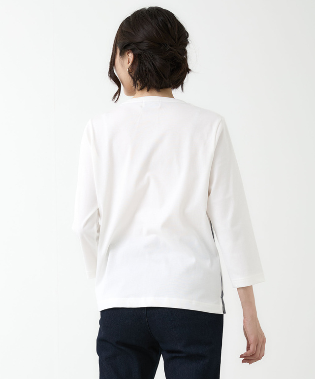 サークルロゴ クルーネック カットソー