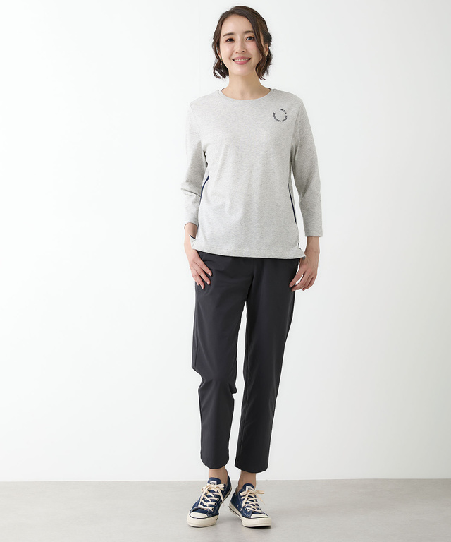 サークルロゴ クルーネック カットソー