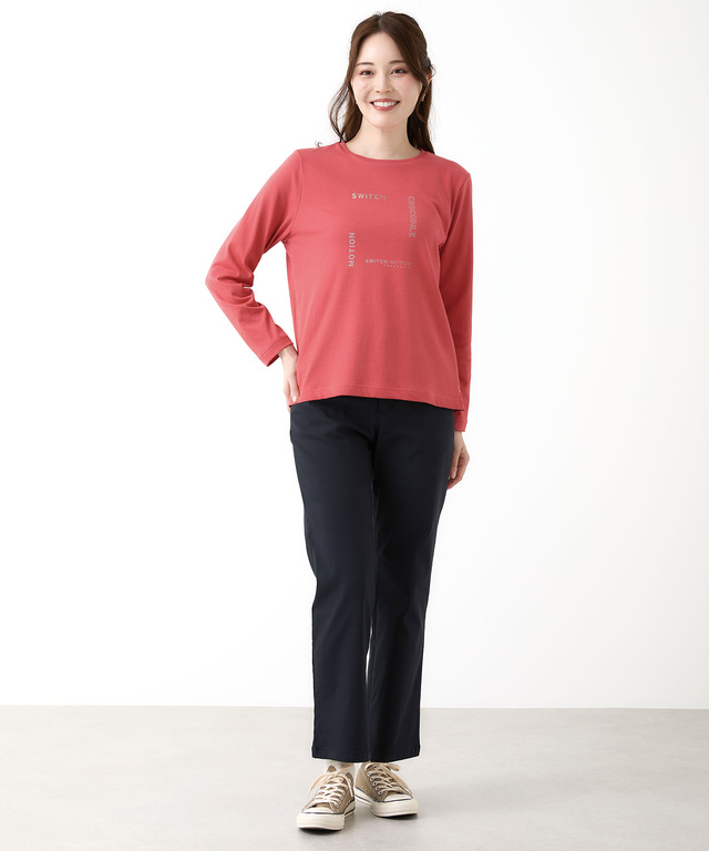 プレート天竺 カットソー