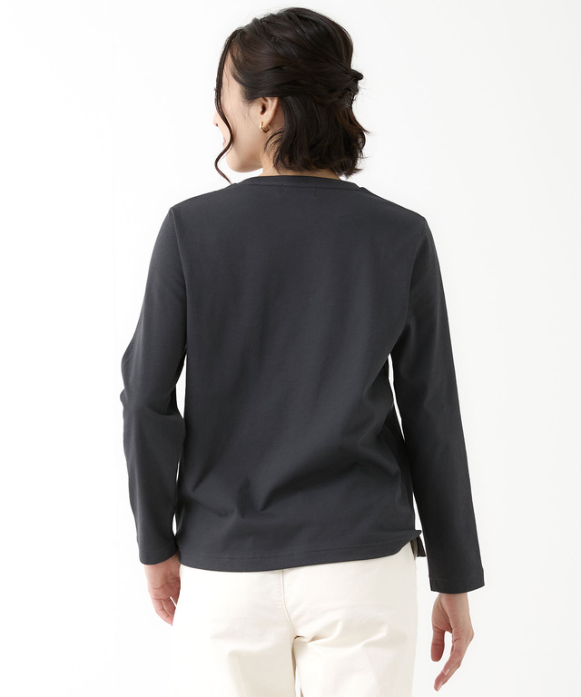 プレート天竺 カットソー