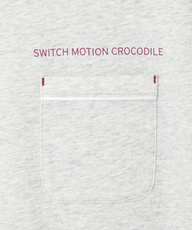 プレート 天竺 ポケットデザイン カットソー