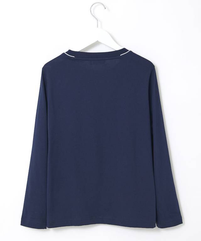 プレート 天竺 ポケットデザイン カットソー