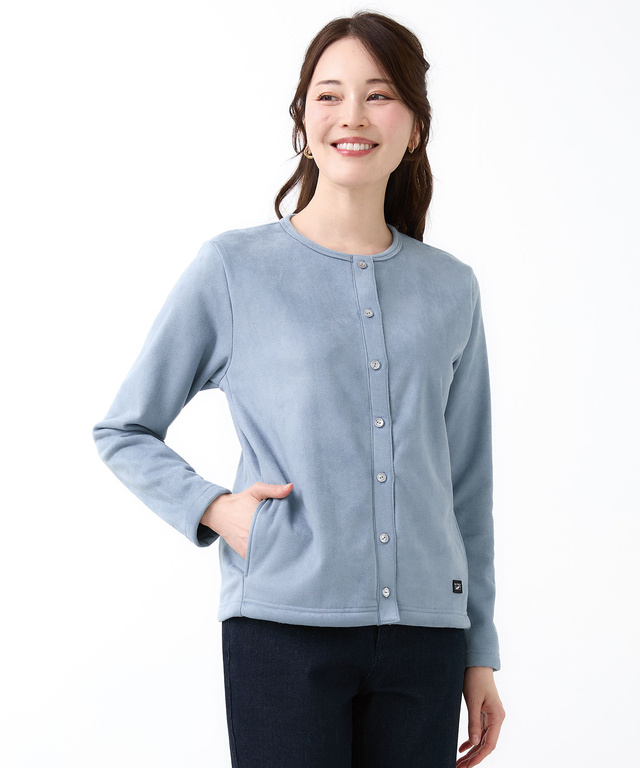 微起毛 カット カーディガン