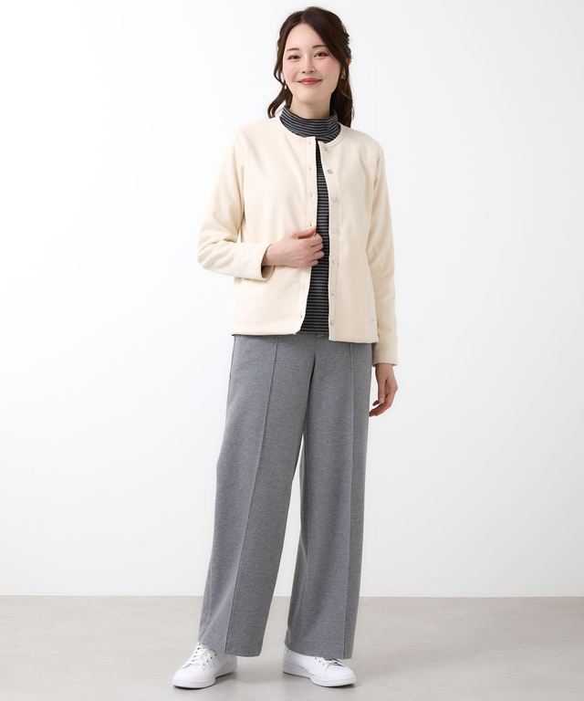 微起毛 カット カーディガン