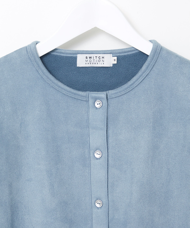 微起毛 カット カーディガン