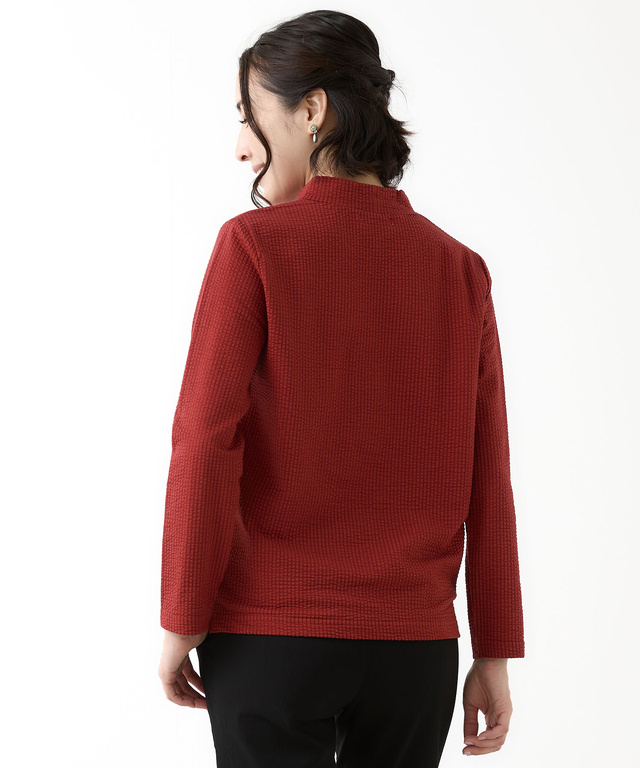 サッカー ハイネック カットソー