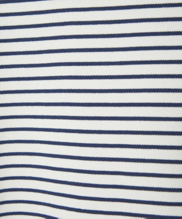 スムース ボーダー ロングTシャツ 