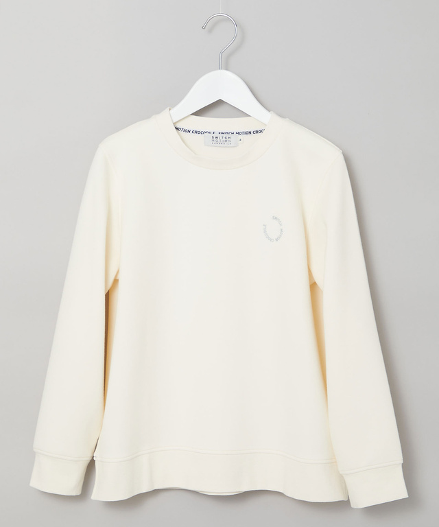 鹿の子 クルーネック トレーナー