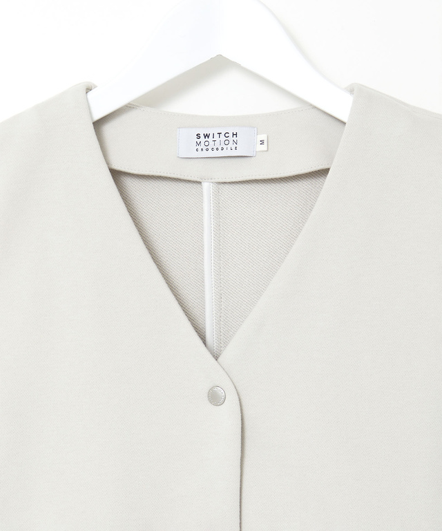 裏毛 微起毛 カットベスト