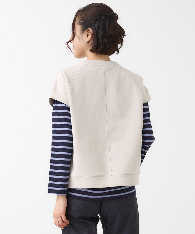 ストレッチポンチ プルオーバー ベスト