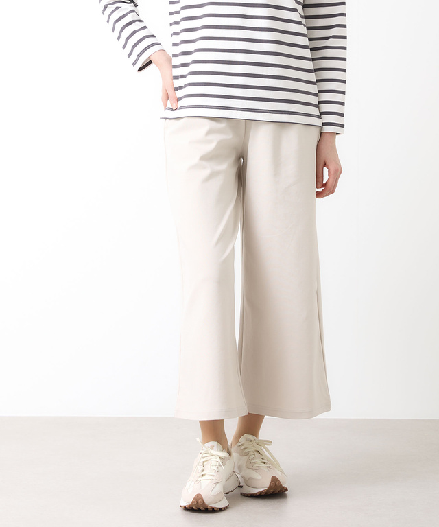 ストレッチポンチ ワイド パンツ