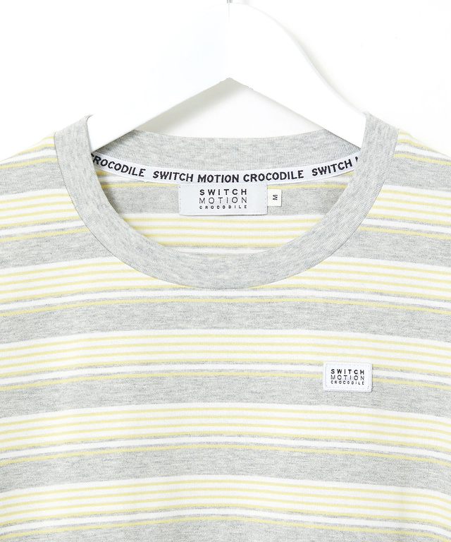 天竺 ボーダー Tシャツ