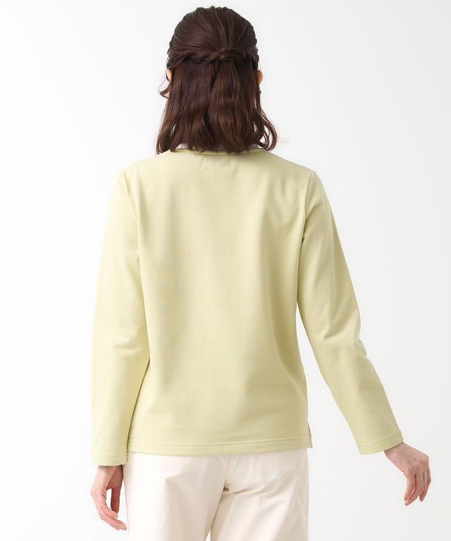 裏毛 ロゴプリント クルーネック カットソー