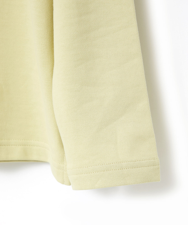 裏毛 ロゴプリント クルーネック カットソー