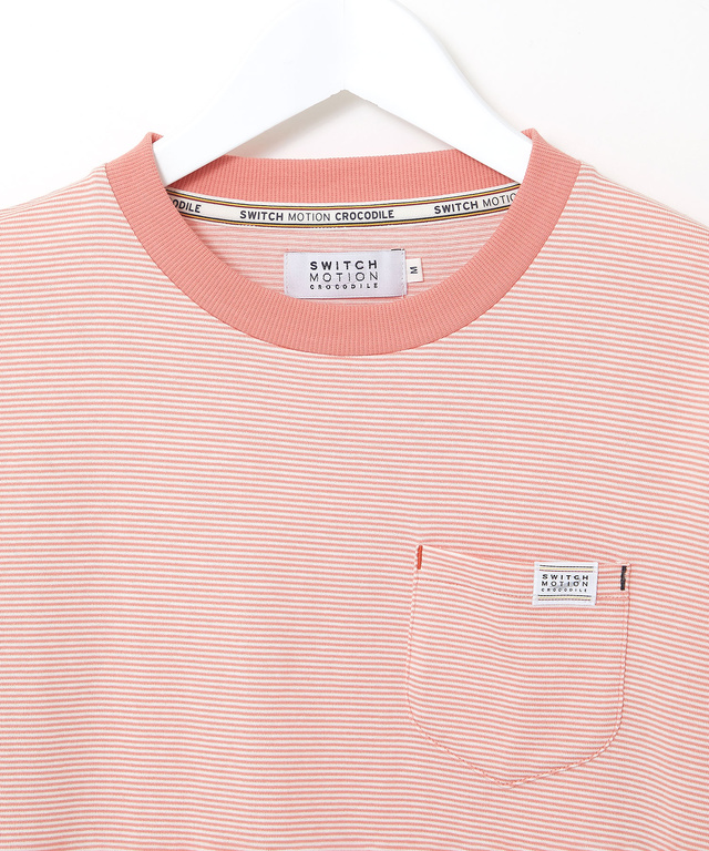 天竺 ポケット カットソー【ウガンダ オーガニック コットン】