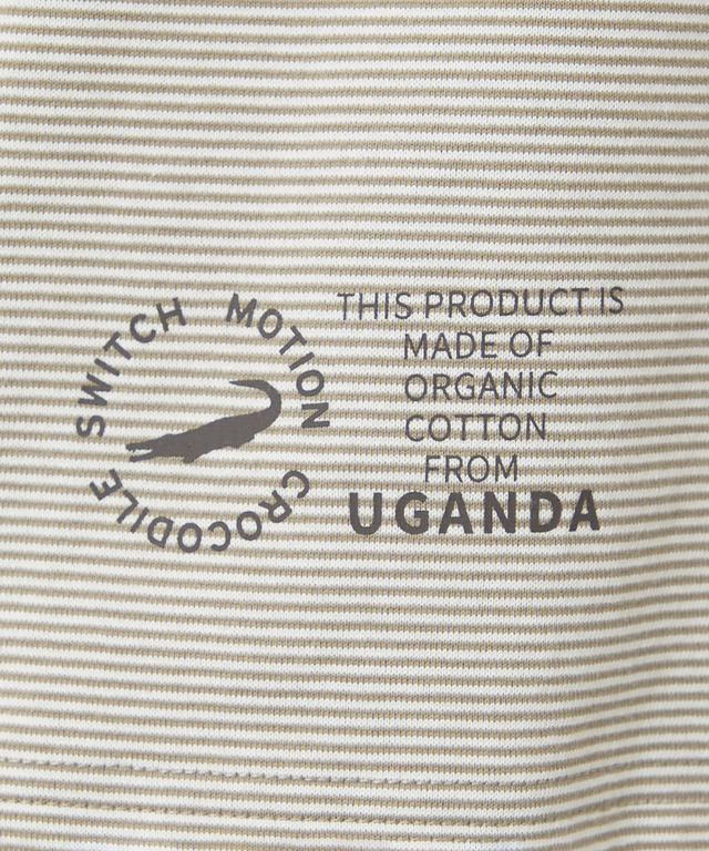 天竺 ポケット カットソー【ウガンダ オーガニック コットン】