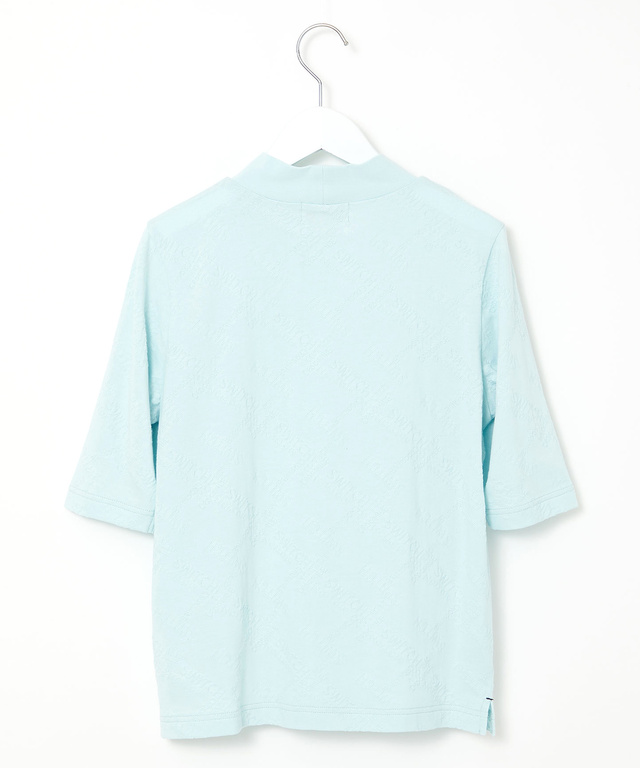 バイヤス ロゴ ジャカード カットソー