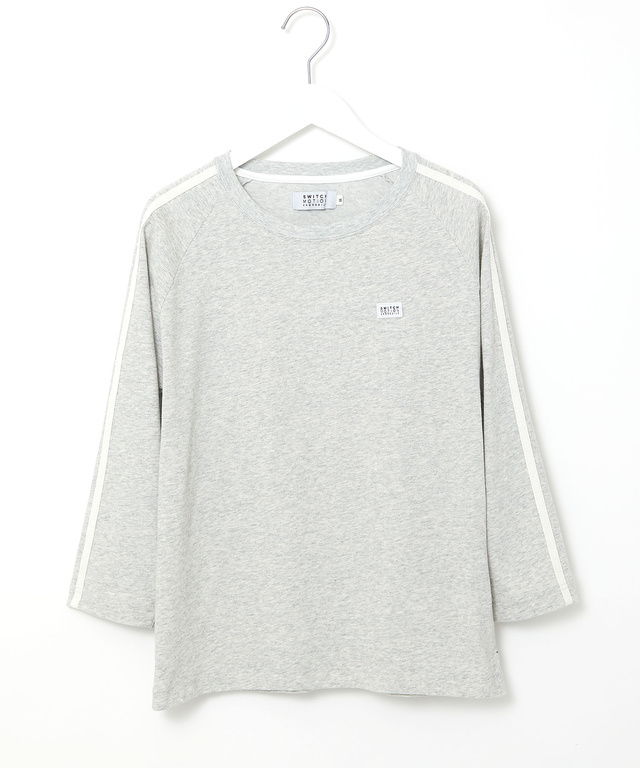 プレーティング天竺 テープライン Tシャツ【吸汗速乾】