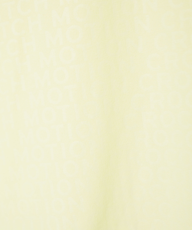 ロゴ ジャカード スタンドカラー ベスト