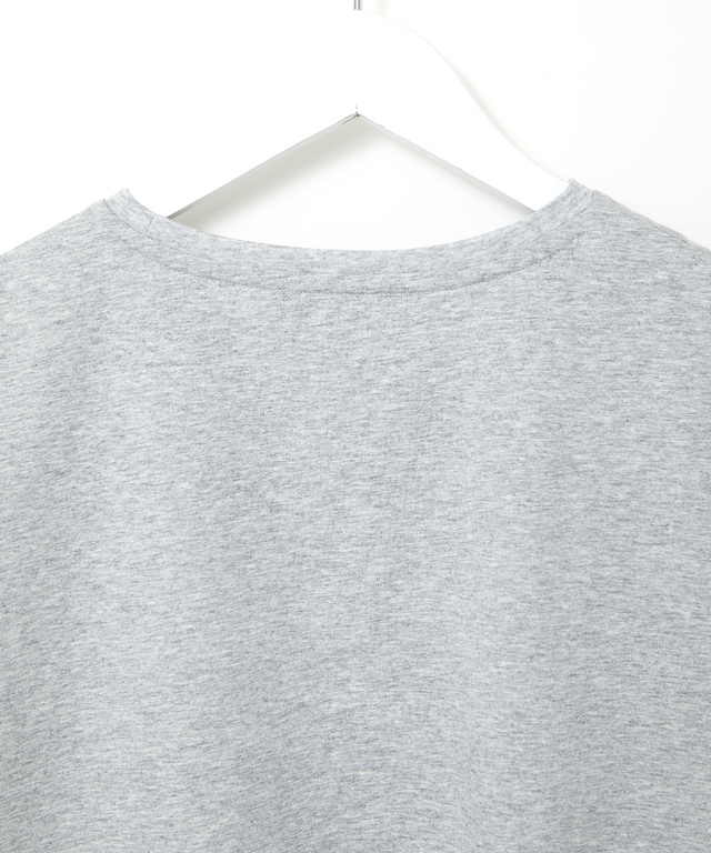 プレーティング天竺 ドルマンスリーブ Tシャツ【接触冷感】