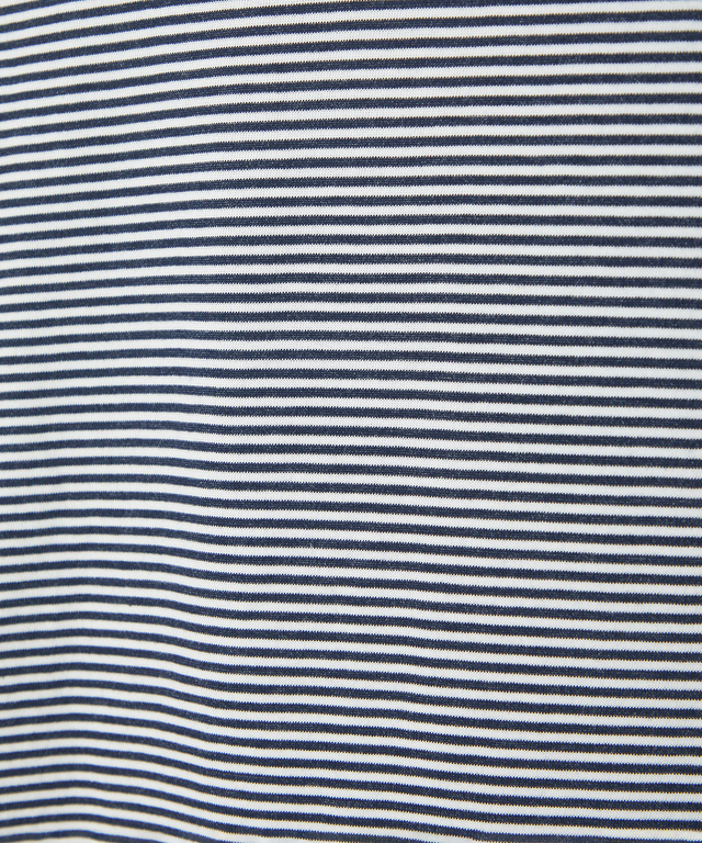 プレーティング天竺 リブ切り替え Tシャツ【吸水速乾】