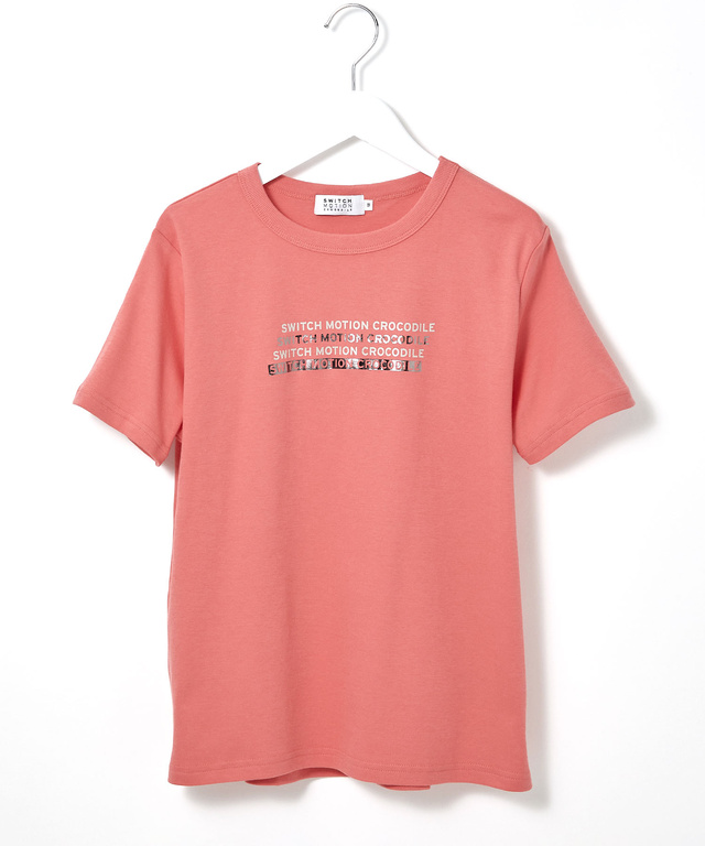スムース ロゴプリント Tシャツ