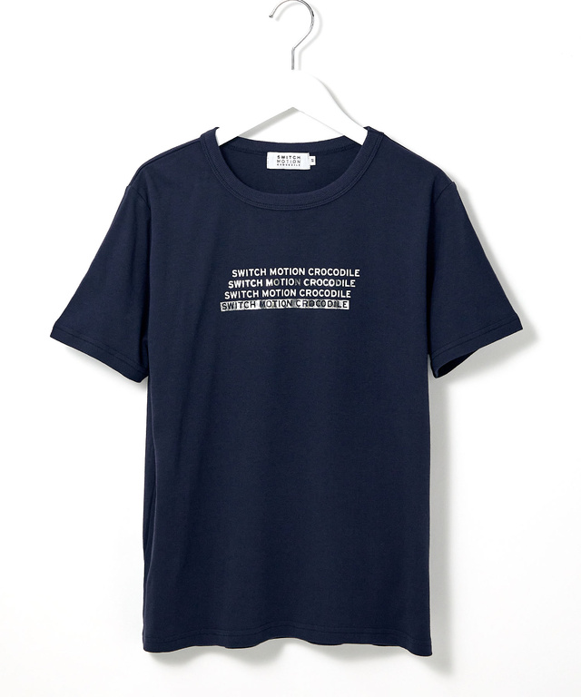 スムース ロゴプリント Tシャツ