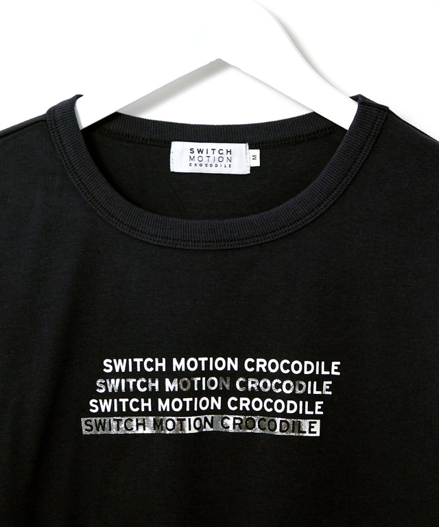 スムース ロゴプリント Tシャツ